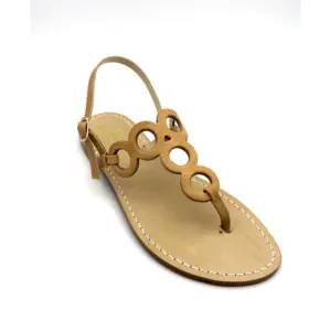 sandali classici - cerchi beige -laterale-sandalibellogrtodgrado