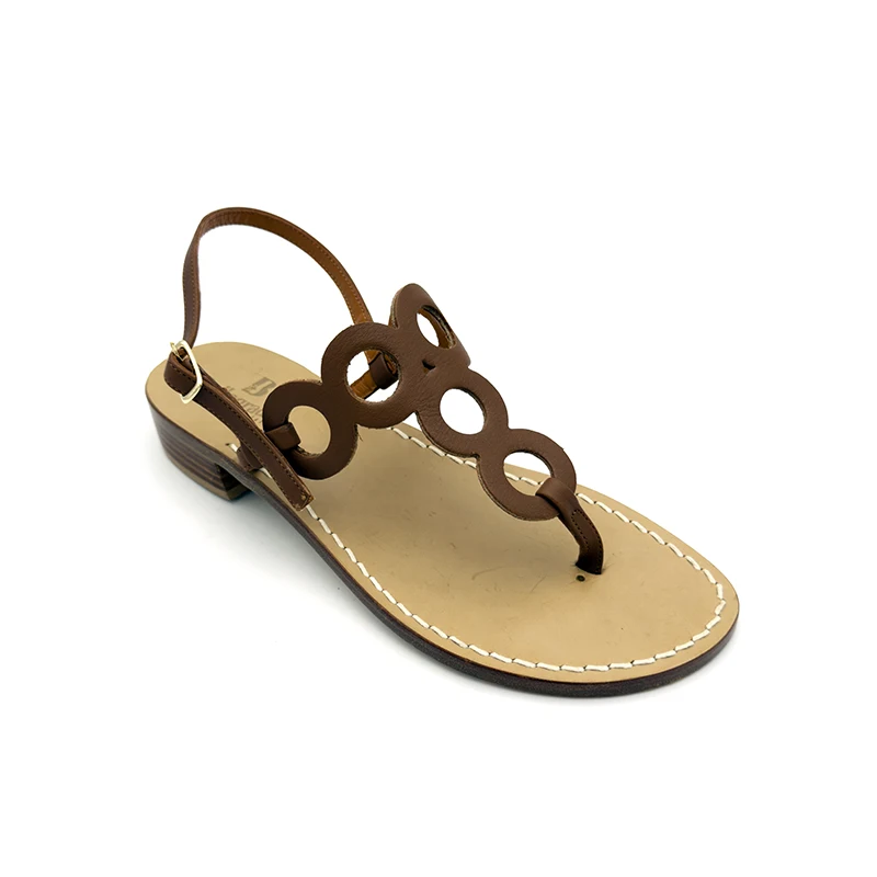 sandali classici - cerchi cuoio -laterale-sandalibellogrtodgrado