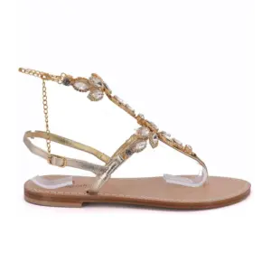 sandali cavigliera mod.amalfi-oro-latodx-sandalibellogrtodxado