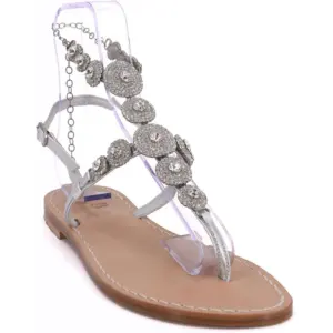sandali cavigliera mod.capri-argento-sandalibellogrtodxado