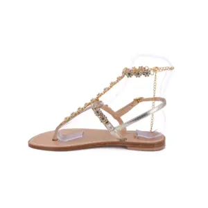 sandali cavigliera mod.ravello-oro-latosx-sandalibellogrado