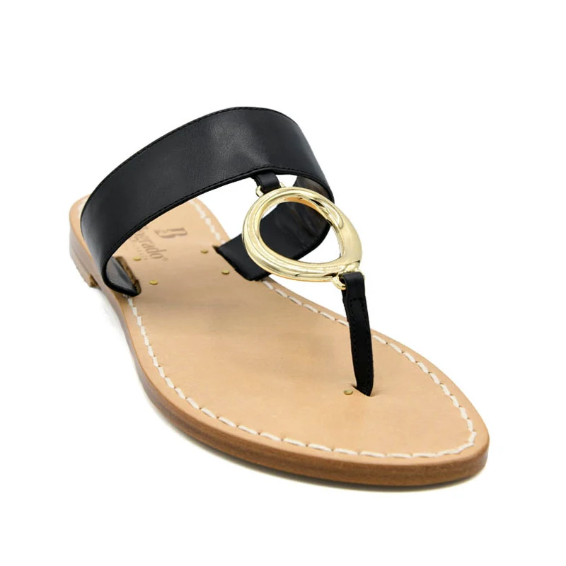sandali ciabattine anello nero-laterale-sandalibellogrtodgrado