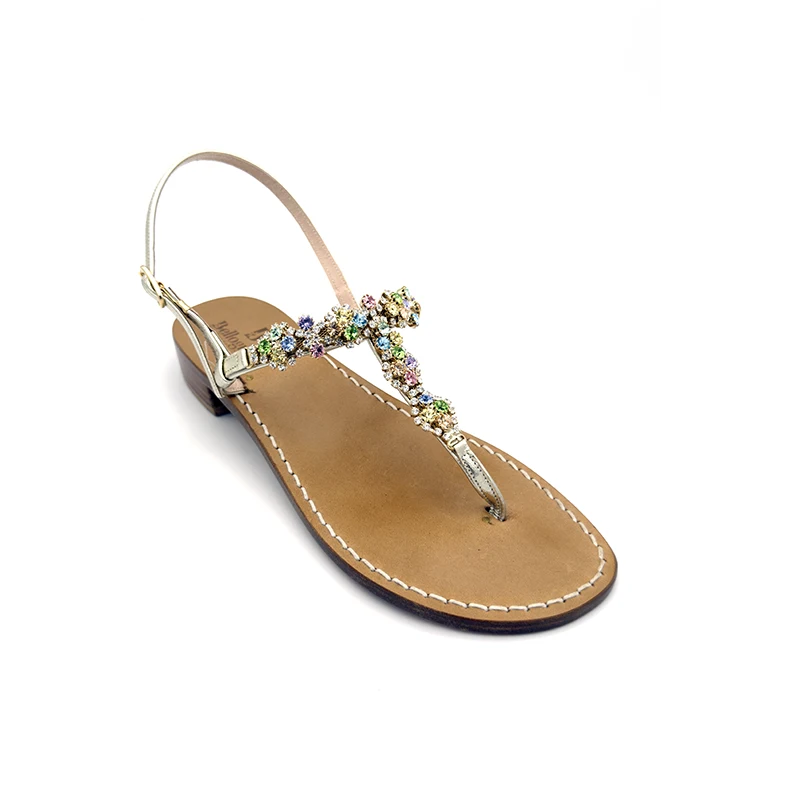 sandali gioiello raimbow multicolor - laterale sandalibellogrado