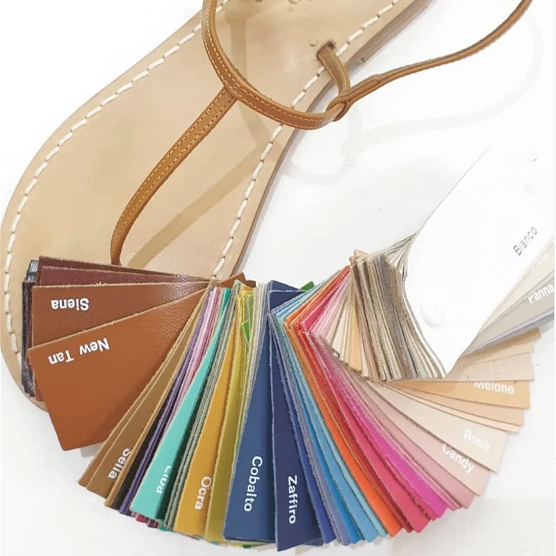 Sandali Bellogrado colori pelle personalizzati