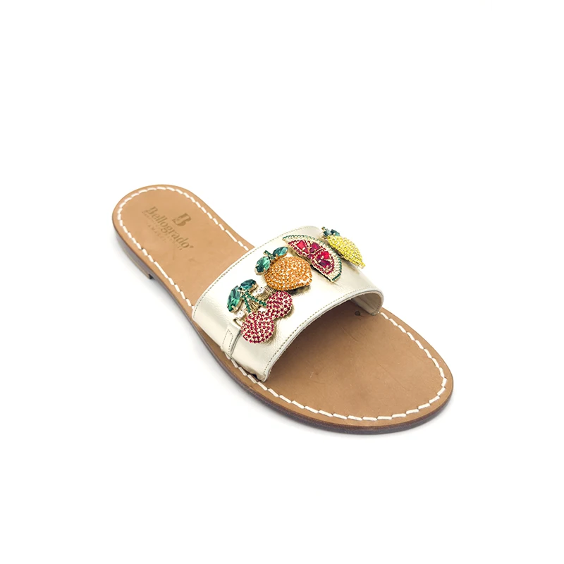 sandali gioiello juice multicolor - laterale sandalibellogrado